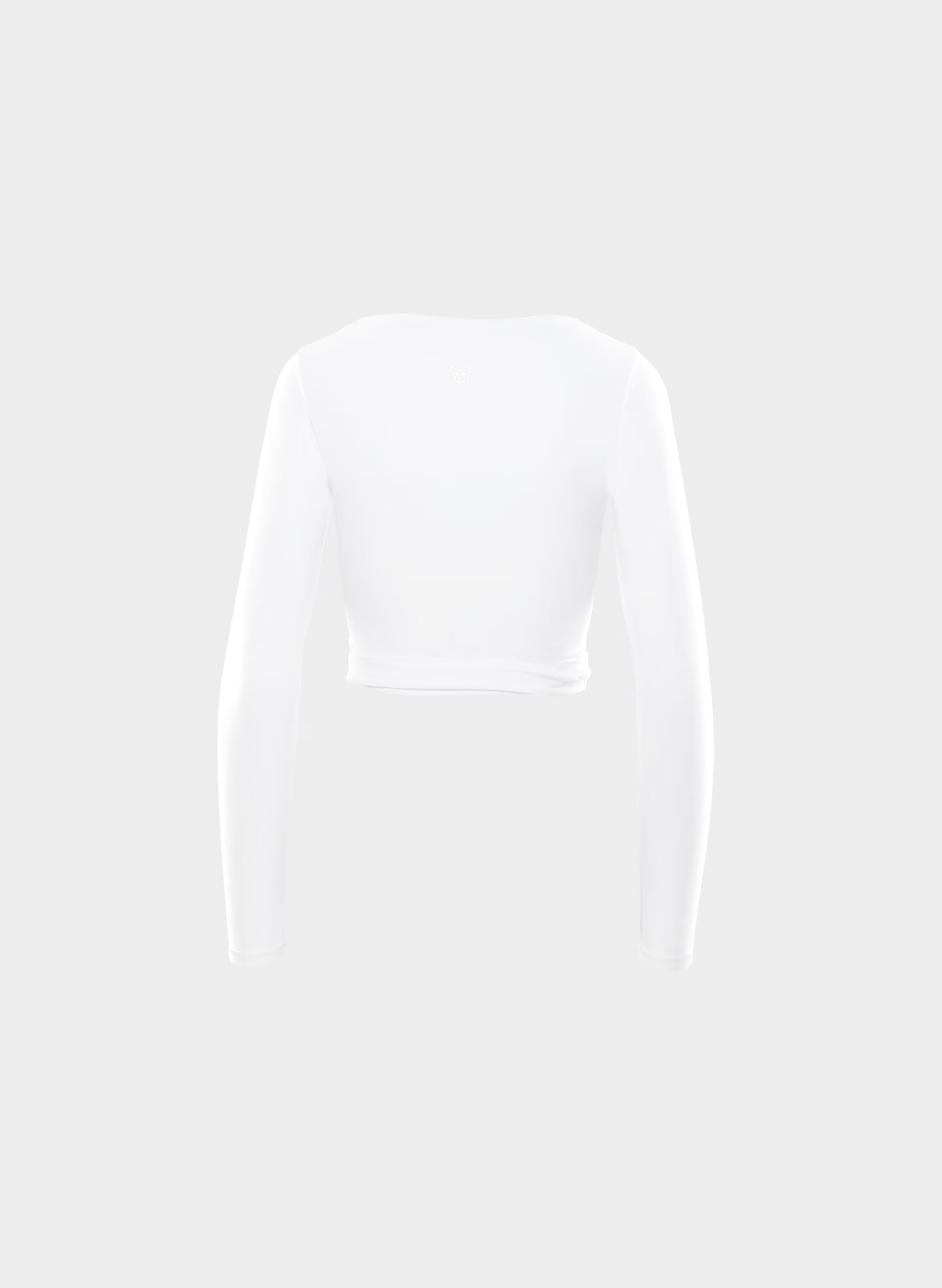 BUTTER Focal Wrap Longsleeve - BRIGHT WHITE