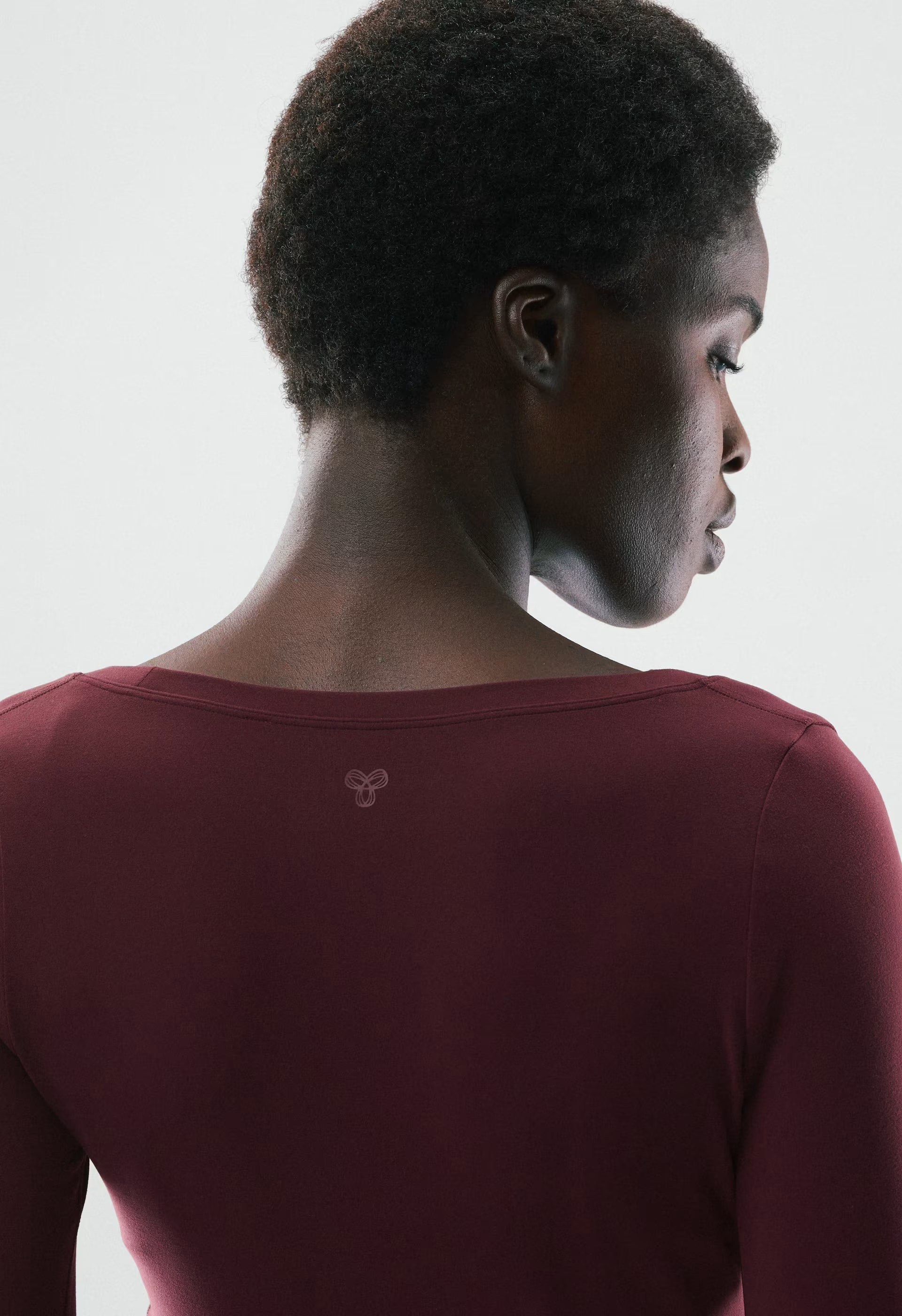 BUTTER Focal Wrap Longsleeve - GALA PLUM