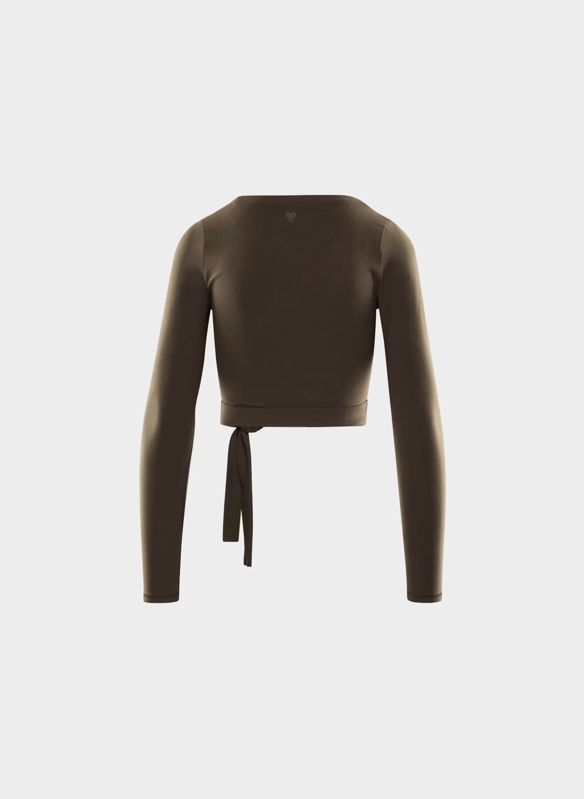 BUTTER Focal Wrap Longsleeve - CACAO NIB BROWN