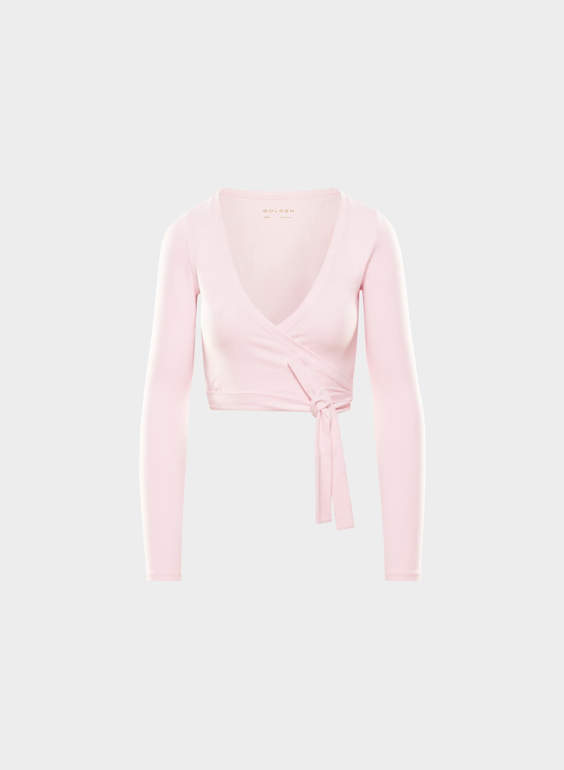 BUTTER Focal Wrap Longsleeve - MAGNOLIA
