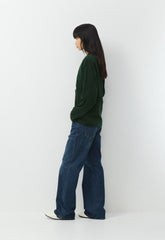 Mighty Cotton™ Ramos Longsleeve - FIGTREE GREEN/LT BIRCH