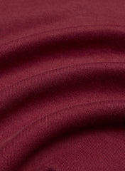 InterLock Cotton Eton Longsleeve - CORDOVAN