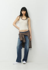 HomeStretch™ Rib Vinyl Tank - LIGHT BIRCH/MULTI