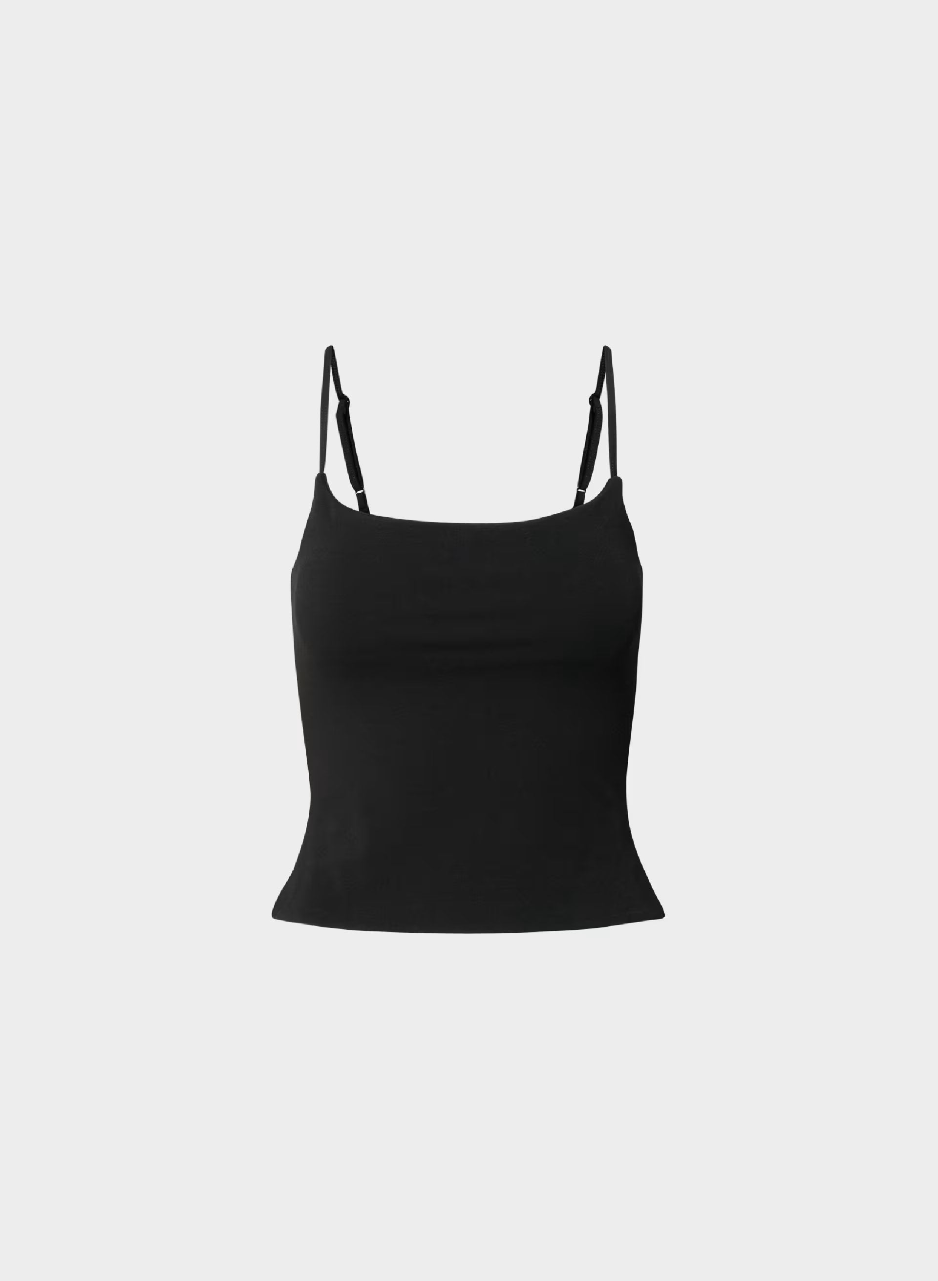 HomeStretch™ Smooth Capsule Comfort Tank - BLACK