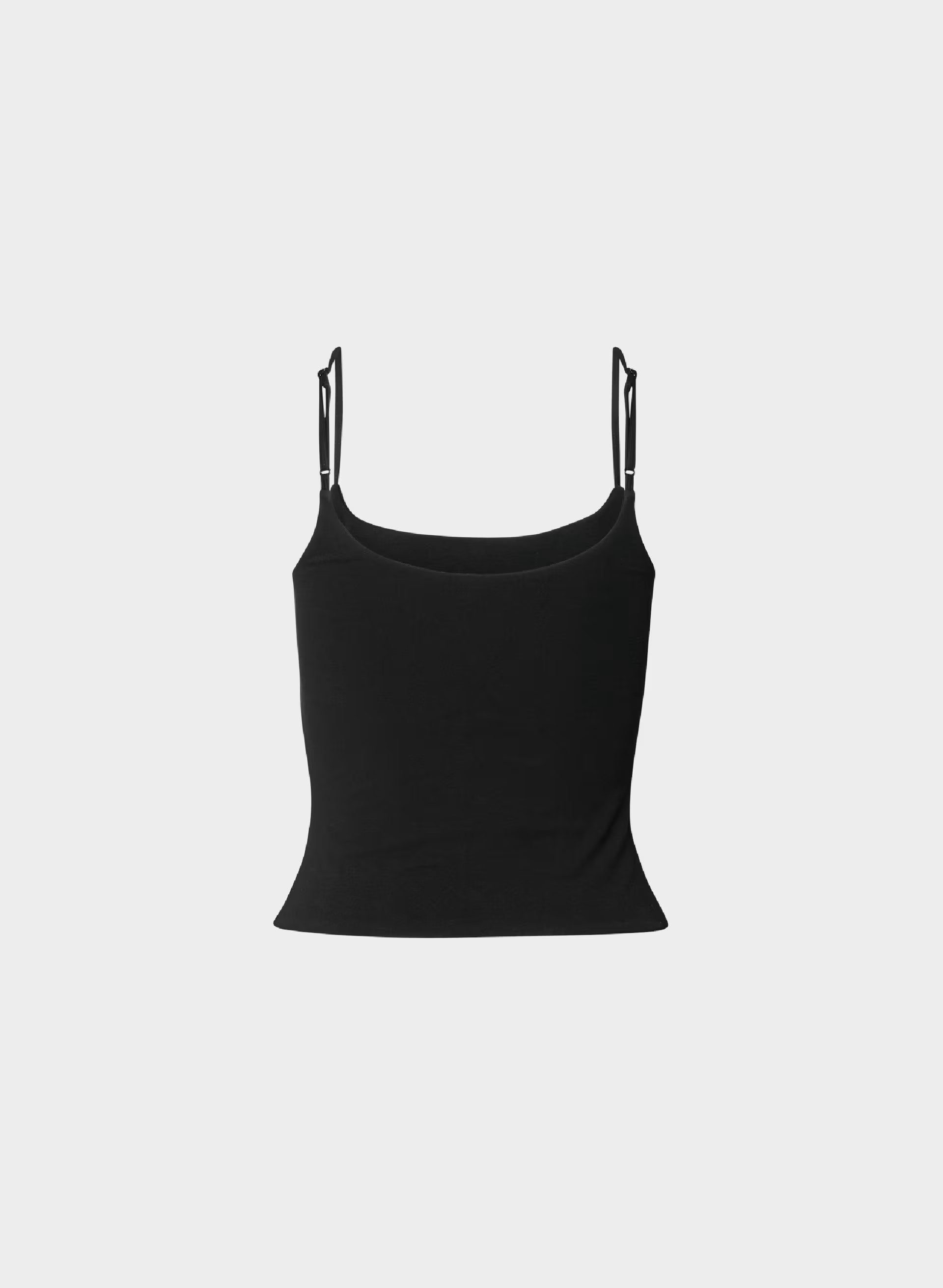HomeStretch™ Smooth Capsule Comfort Tank - BLACK