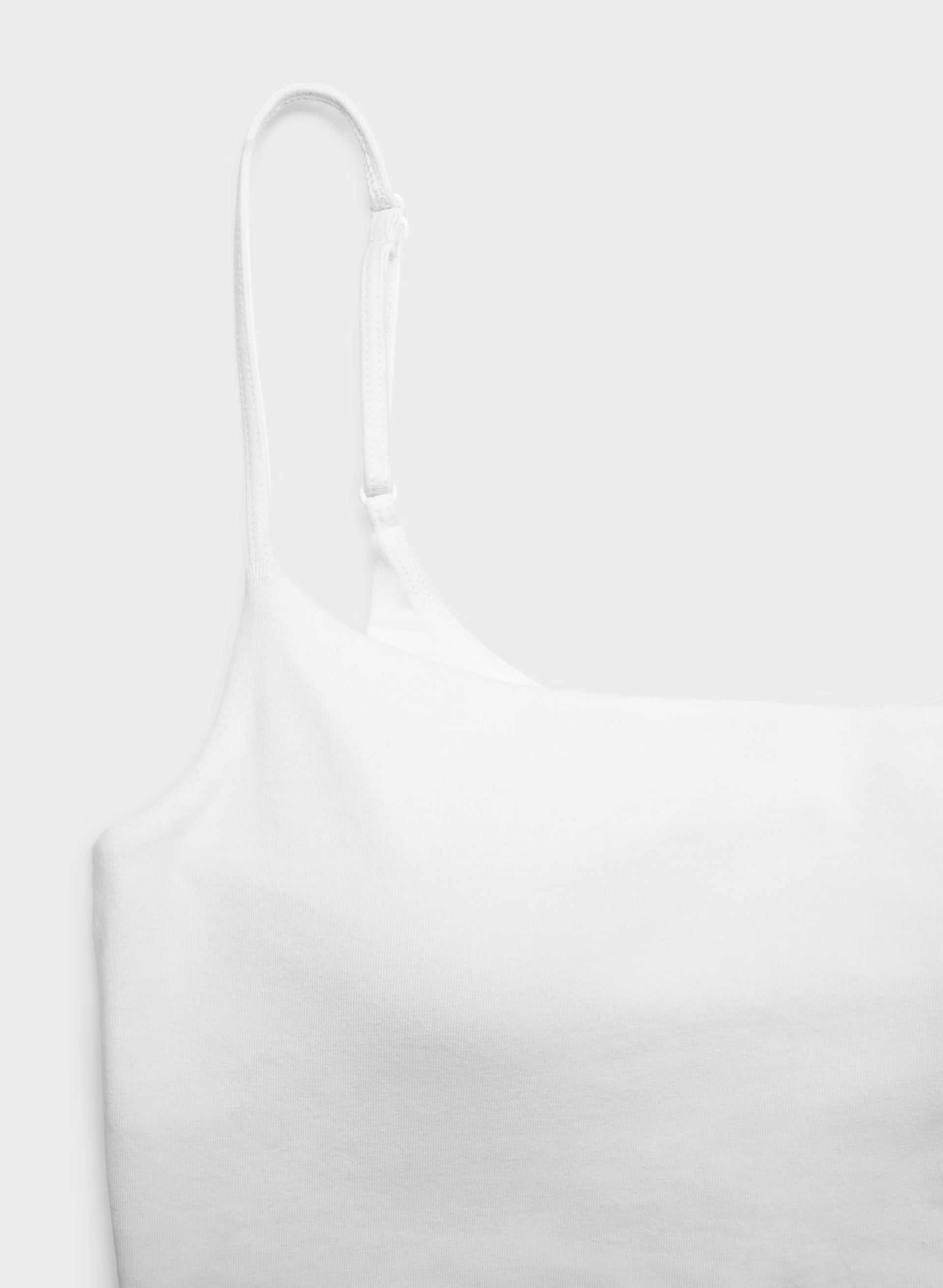 HomeStretch™ Smooth Capsule Comfort Tank - BRIGHT WHITE