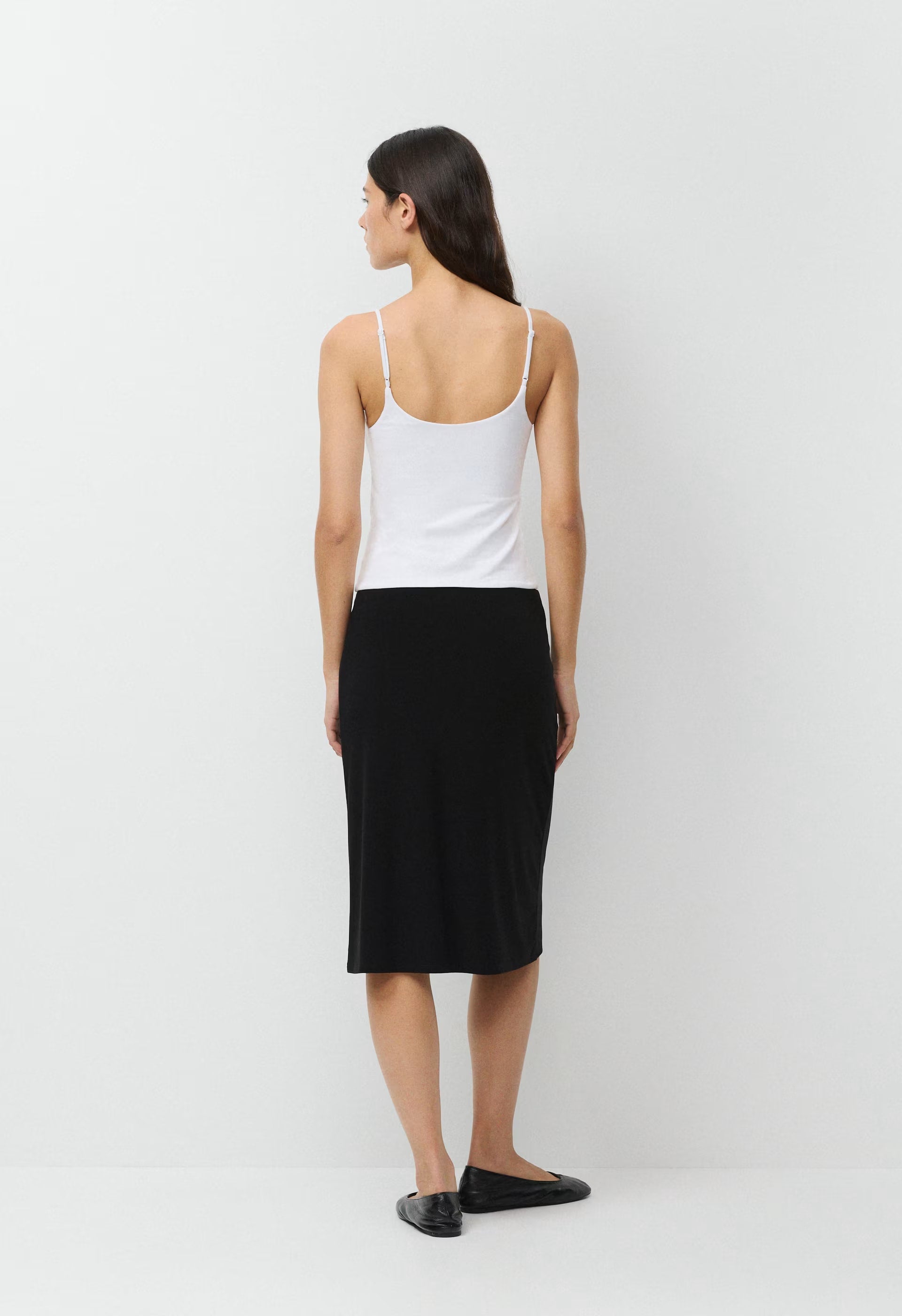HomeStretch™ Smooth Capsule Comfort Tank - HEATHER DARK GREY
