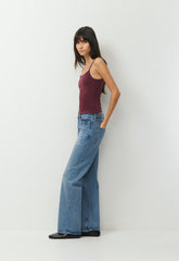 HomeStretch™ Smooth Capsule Comfort Tank - GALA PLUM
