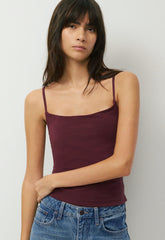 HomeStretch™ Smooth Capsule Comfort Tank - GALA PLUM