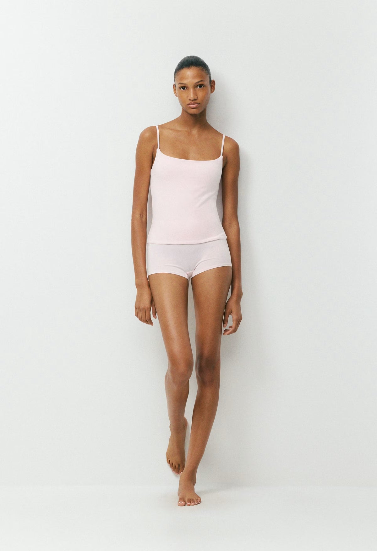 HomeStretch™ Smooth Capsule Comfort Tank - MAGNOLIA