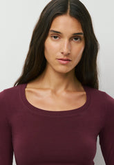 HomeStretch™ Smooth Minute Longsleeve - GALA PLUM