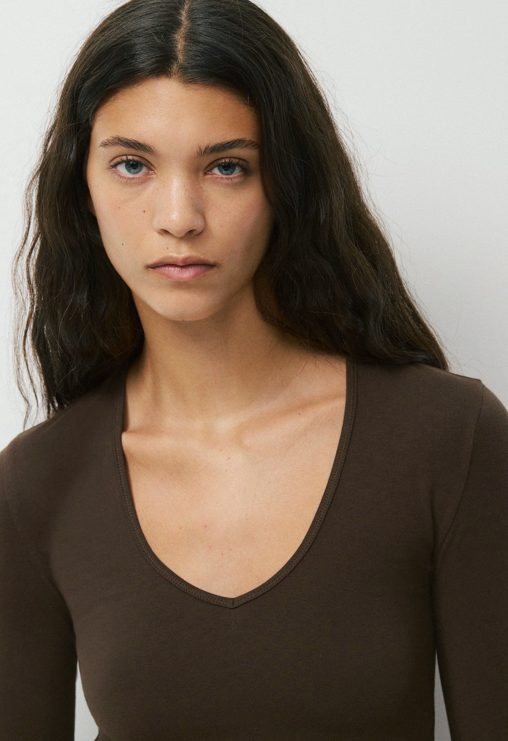 HomeStretch™ Smooth Places Longsleeve - CACAO NIB BROWN