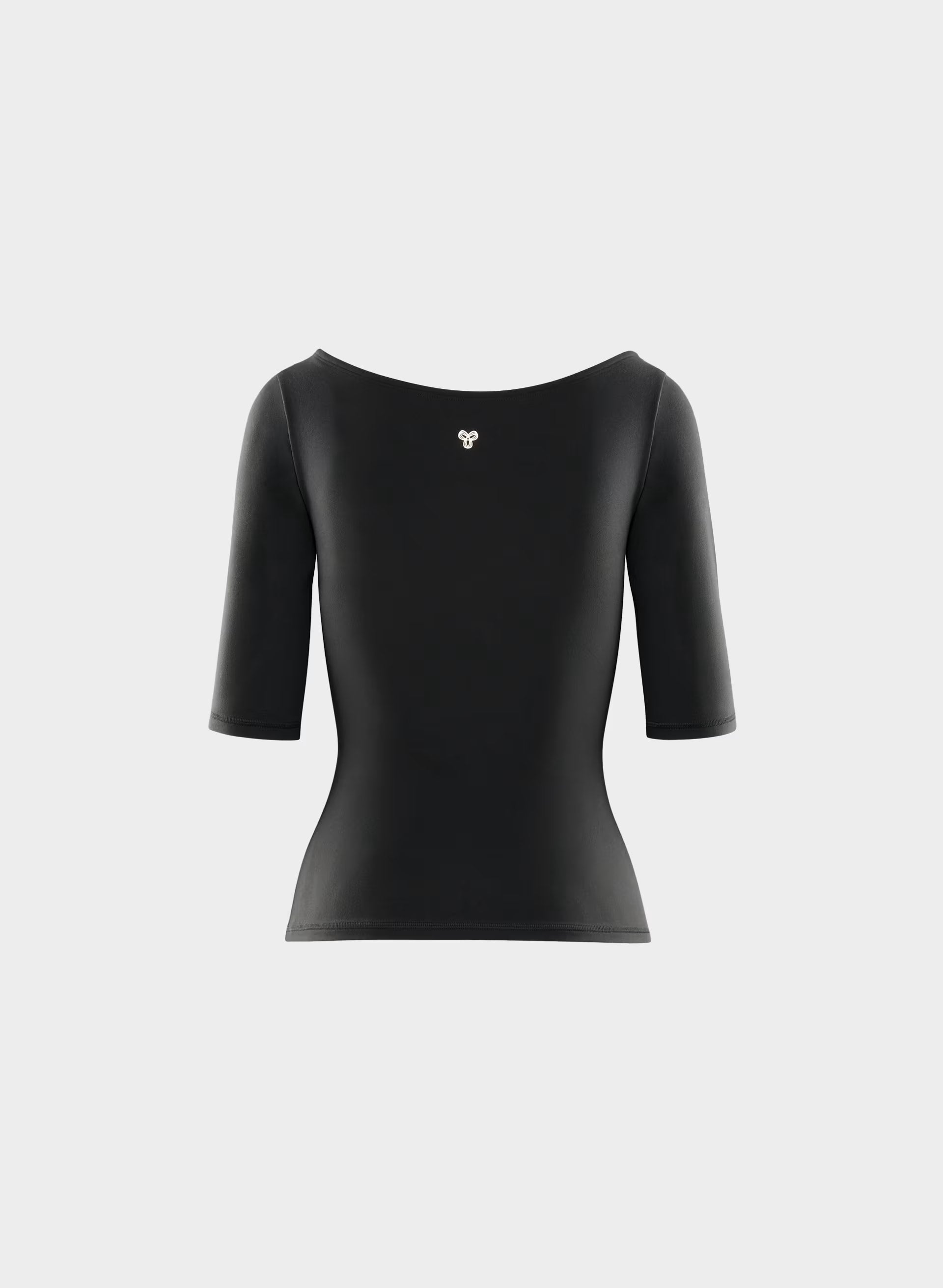 BUTTER Essential 3/4 Sleeve T-Shirt - BLACK