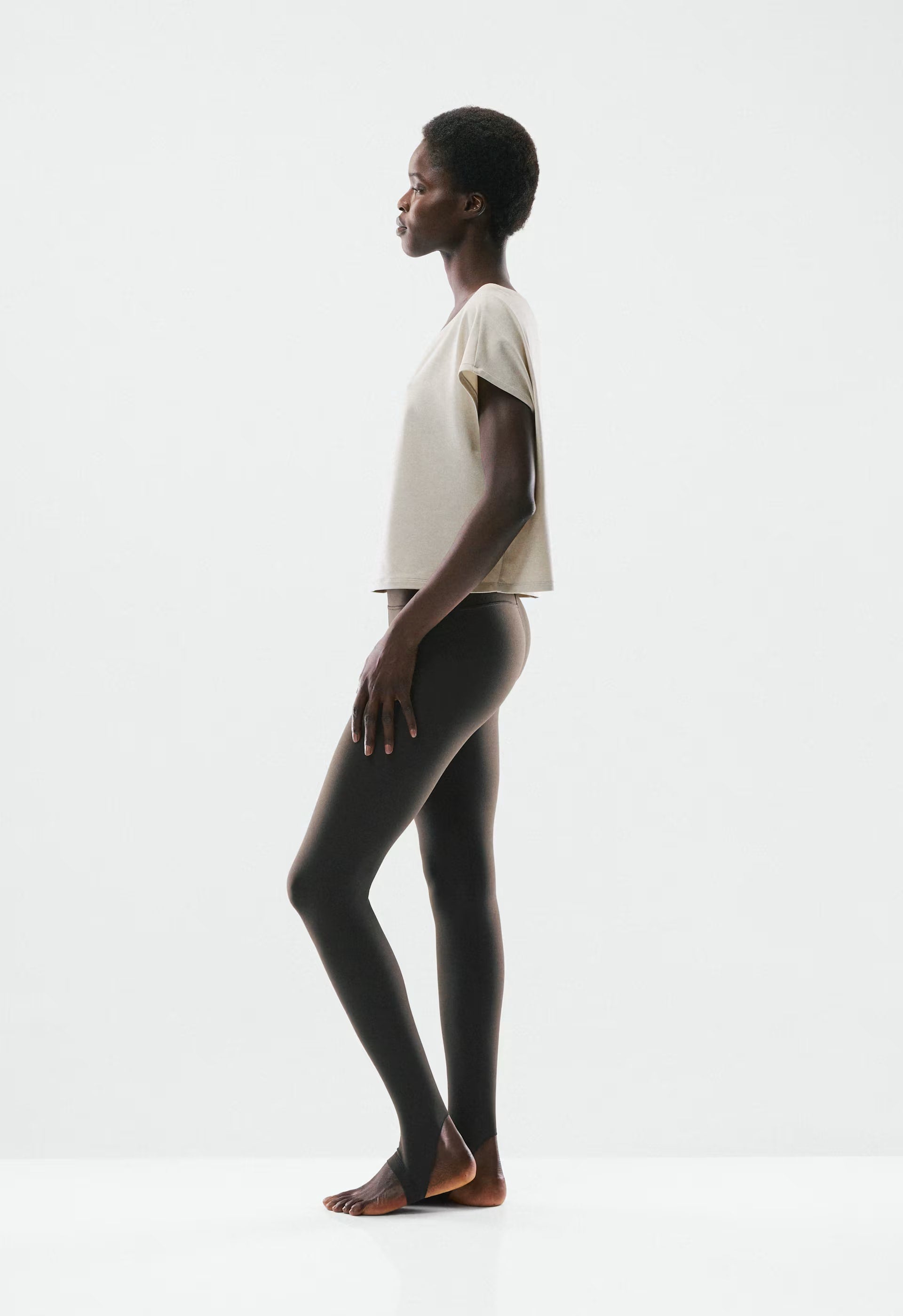 SoftBound™ Position T-Shirt - HEATHER LIGHT OATMEAL