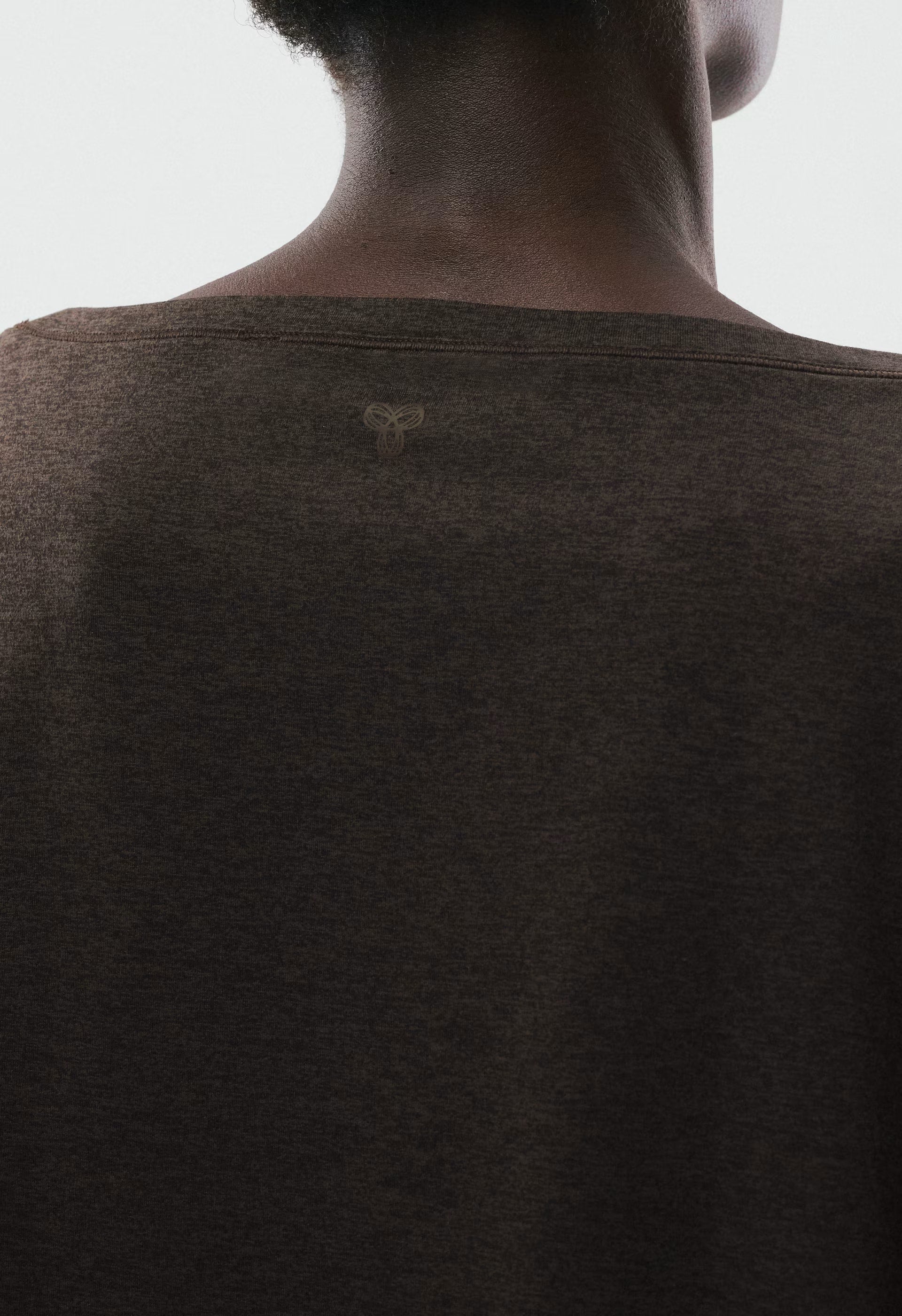 SoftBound™ Position T-Shirt - HTHR CACAO NIB BROWN