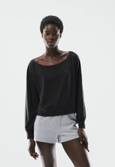 SoftBound™ Count Longsleeve - HEATHER BLACK