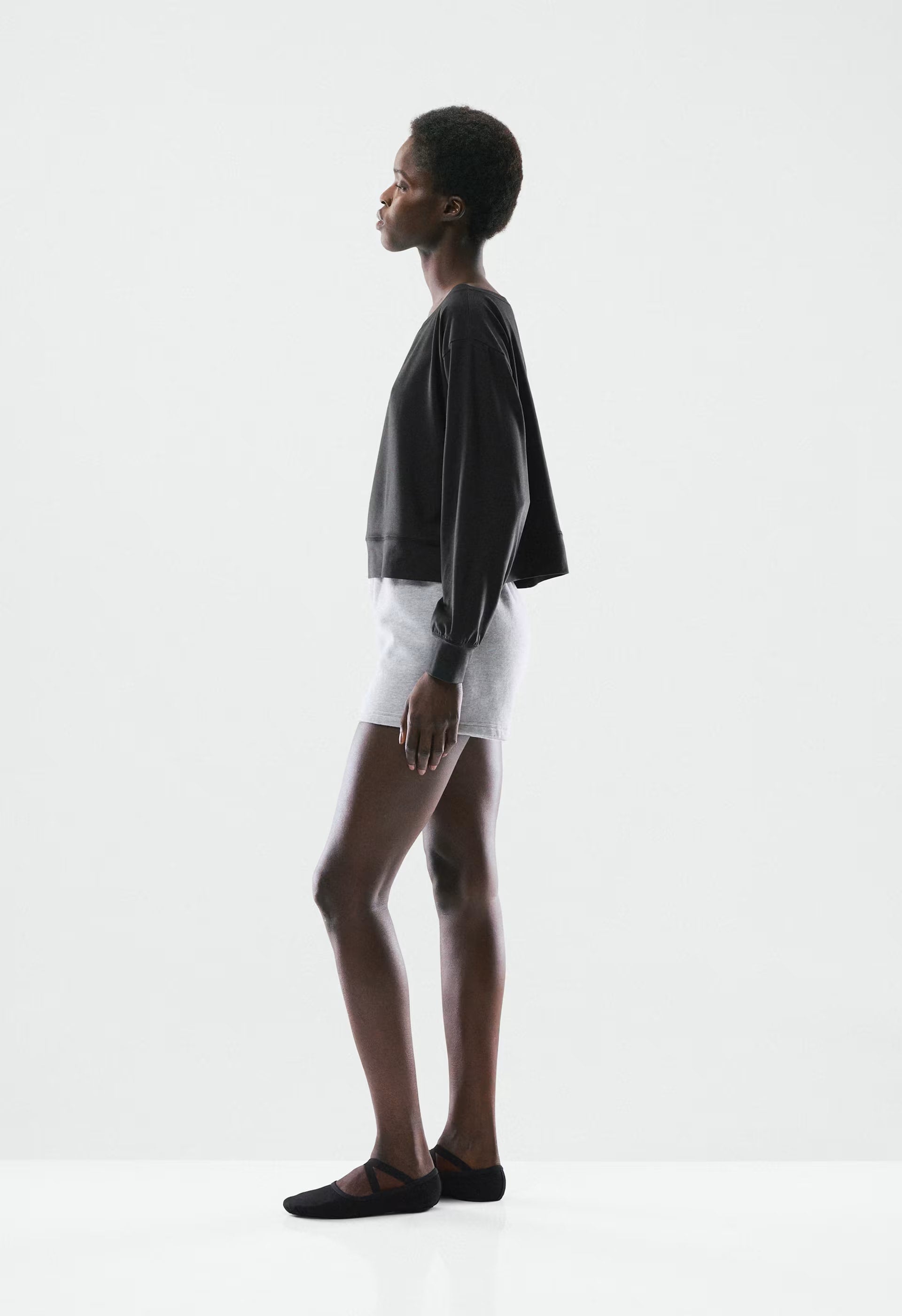 SoftBound™ Count Longsleeve - HEATHER BLACK