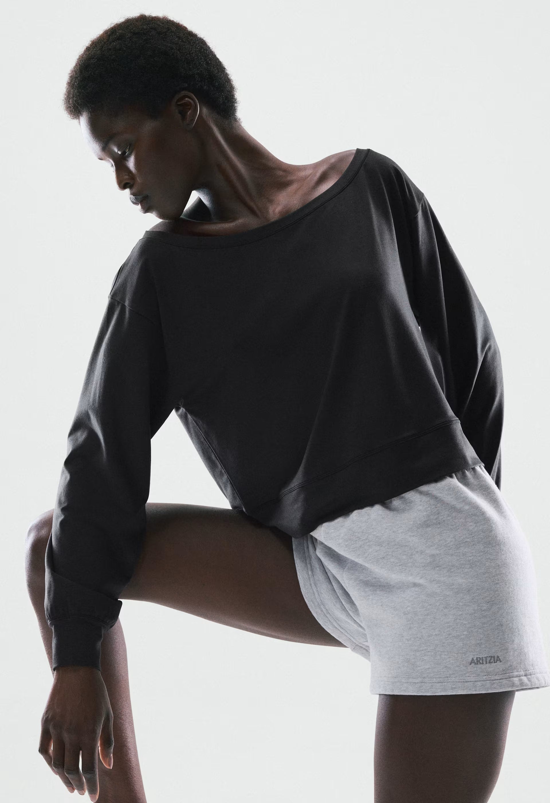 SoftBound™ Count Longsleeve - HEATHER BLACK