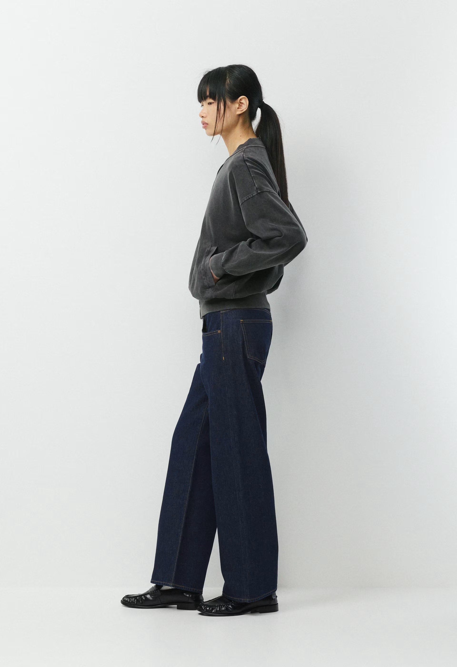 Mighty Cotton™ Spur Bomber - HEATHER CHROME