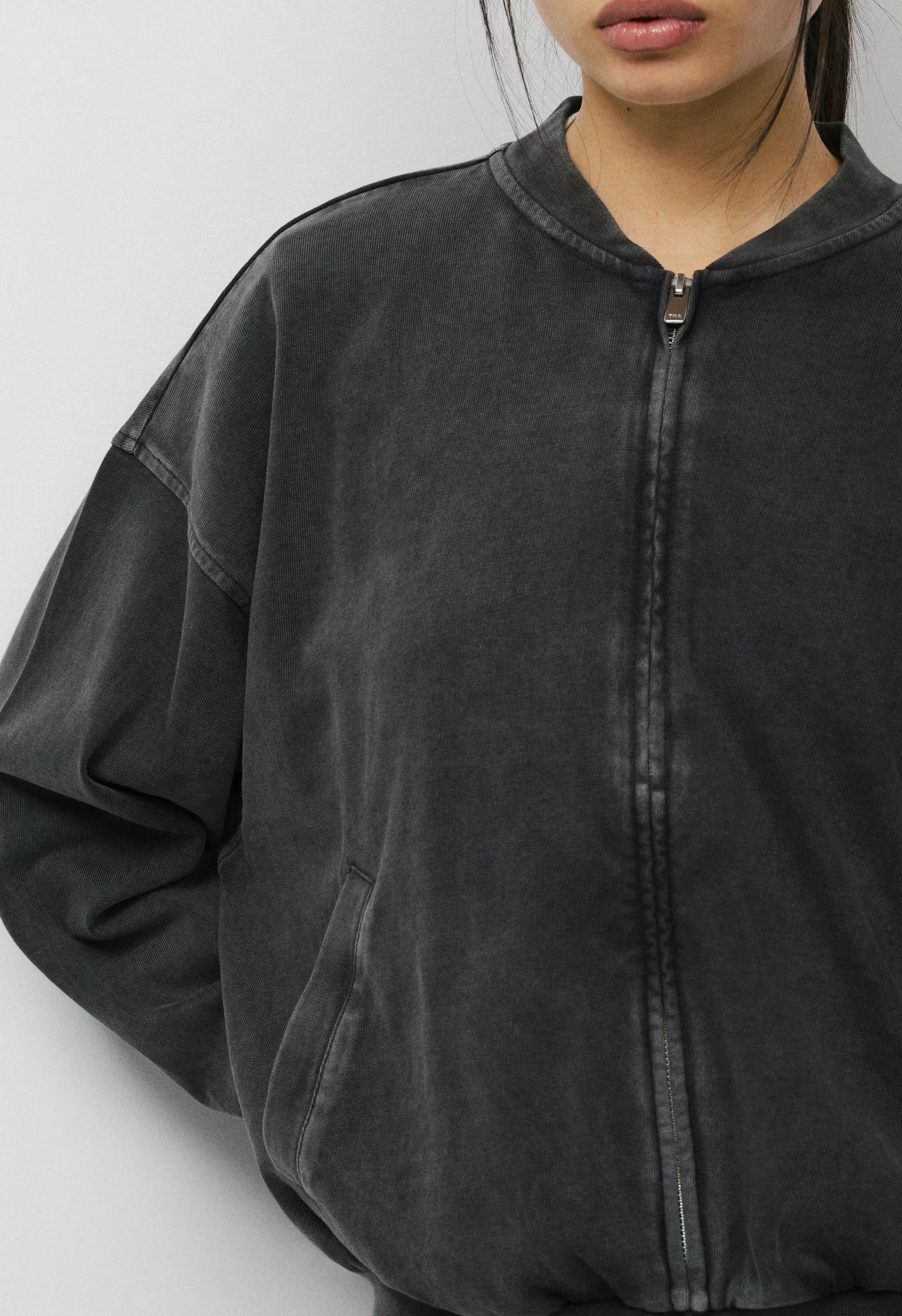 Mighty Cotton™ Spur Bomber - LIVED-IN BLACK