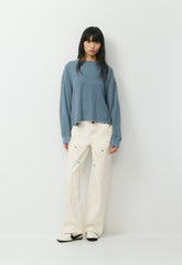 Fargo Longsleeve - LIVED-IN BLUE MIRAGE