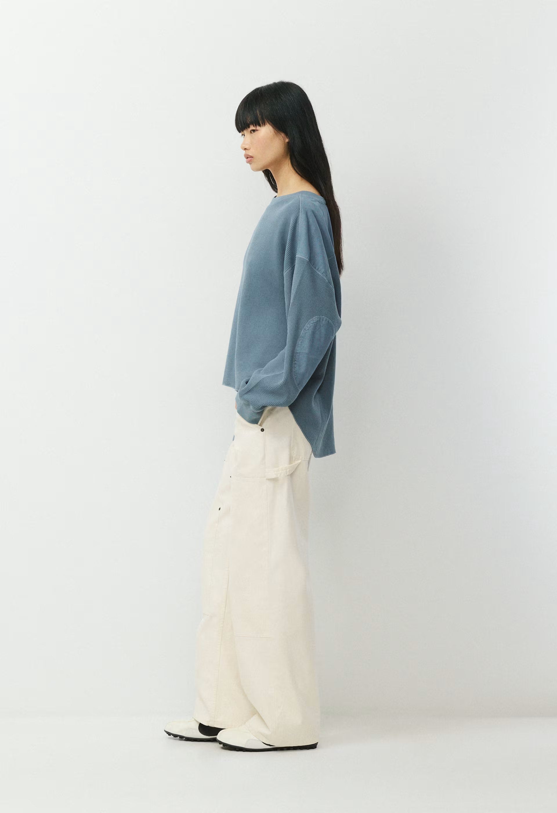 Fargo Longsleeve - LIVED-IN BLUE MIRAGE