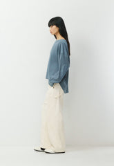Fargo Longsleeve - LIVED-IN BLUE MIRAGE