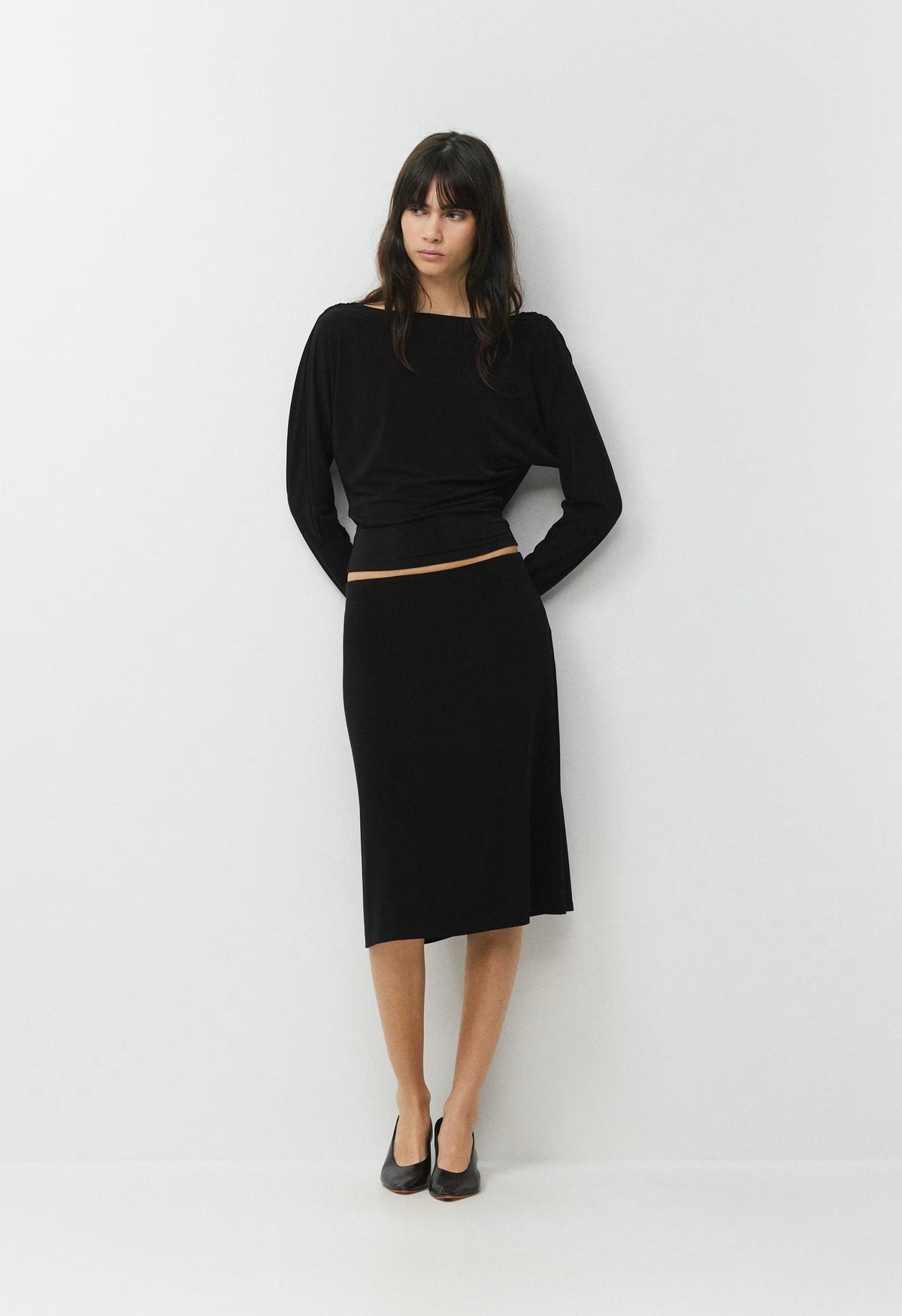 Smooth Matter™ Palermo Top - Unlined - BLACK