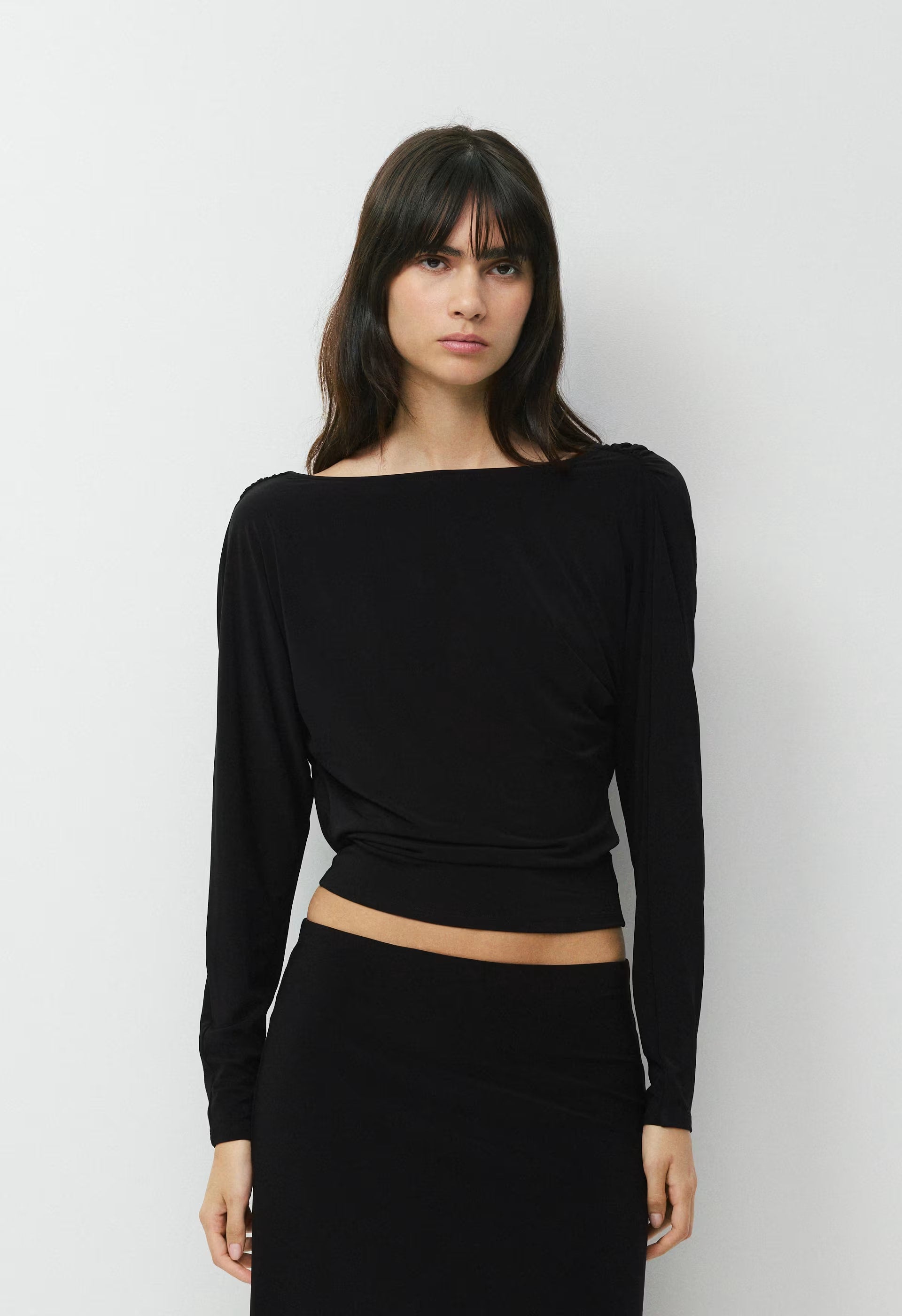 Smooth Matter™ Palermo Top - Unlined - BLACK