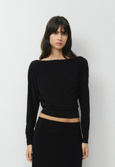 Smooth Matter™ Palermo Top - Unlined - BLACK