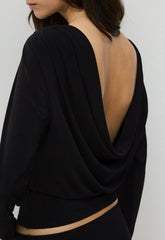 Smooth Matter™ Palermo Top - Unlined - BLACK