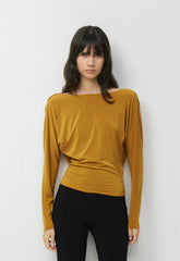 Smooth Matter™ Palermo Top - Unlined - SHERRY OCHRE