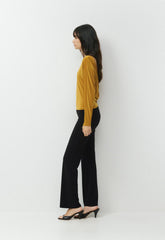 Smooth Matter™ Palermo Top - Unlined - SHERRY OCHRE