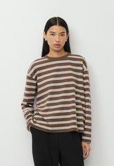InterLock Cotton Steps Longsleeve - AMRCN BRWN/CPD PNK