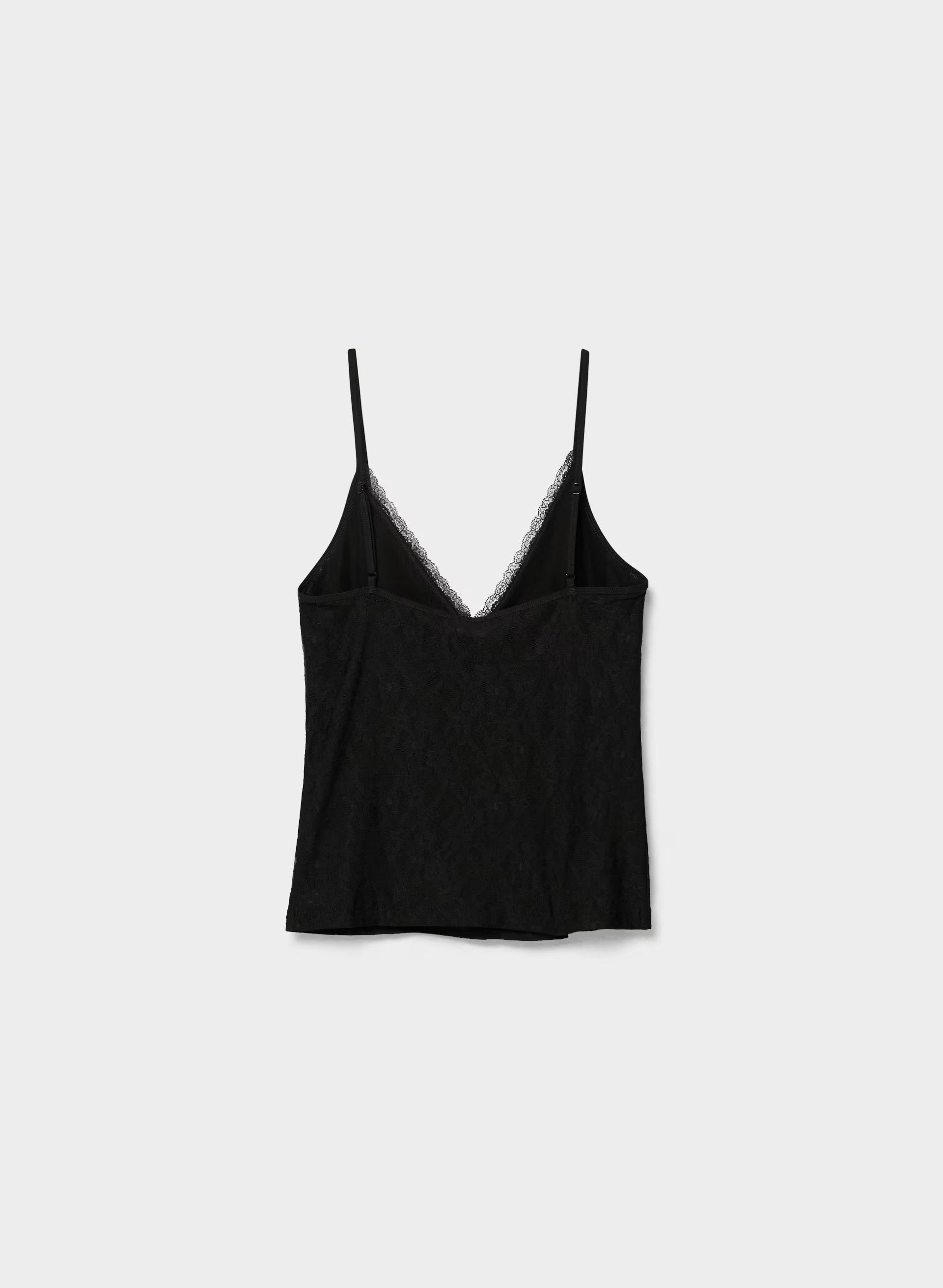 Locket Camisole - BLACK