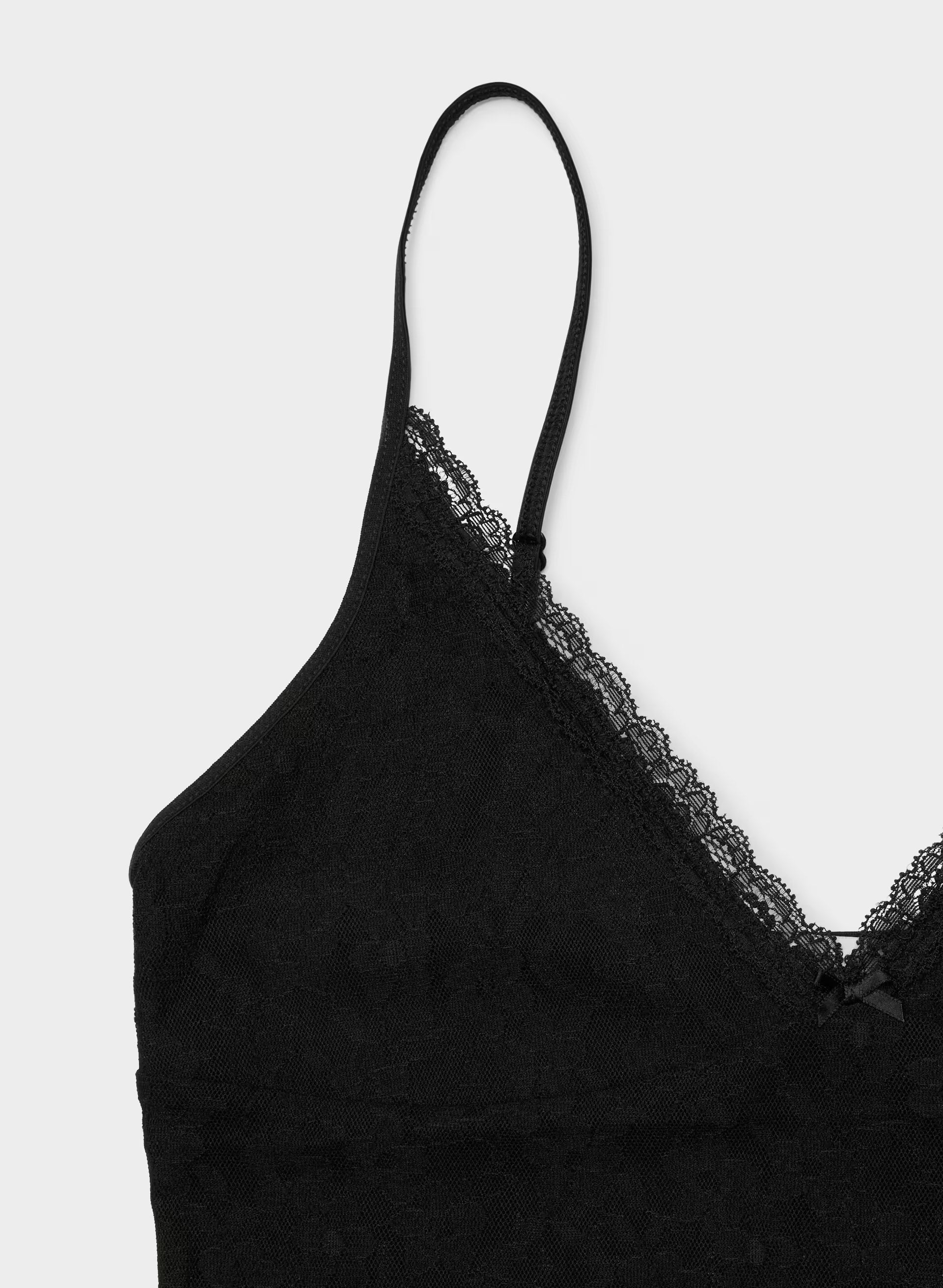 Locket Camisole - BLACK
