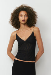 Locket Camisole - BLACK