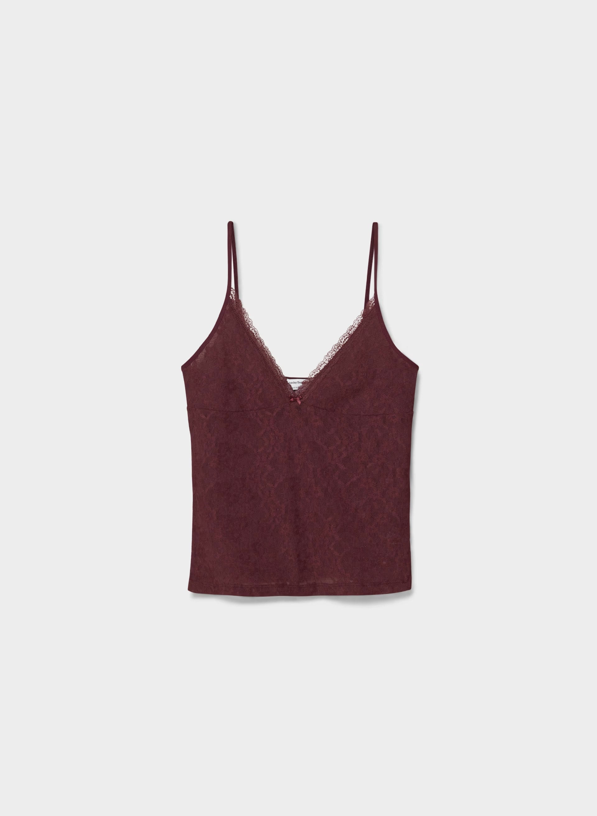 Locket Camisole - GALA PLUM