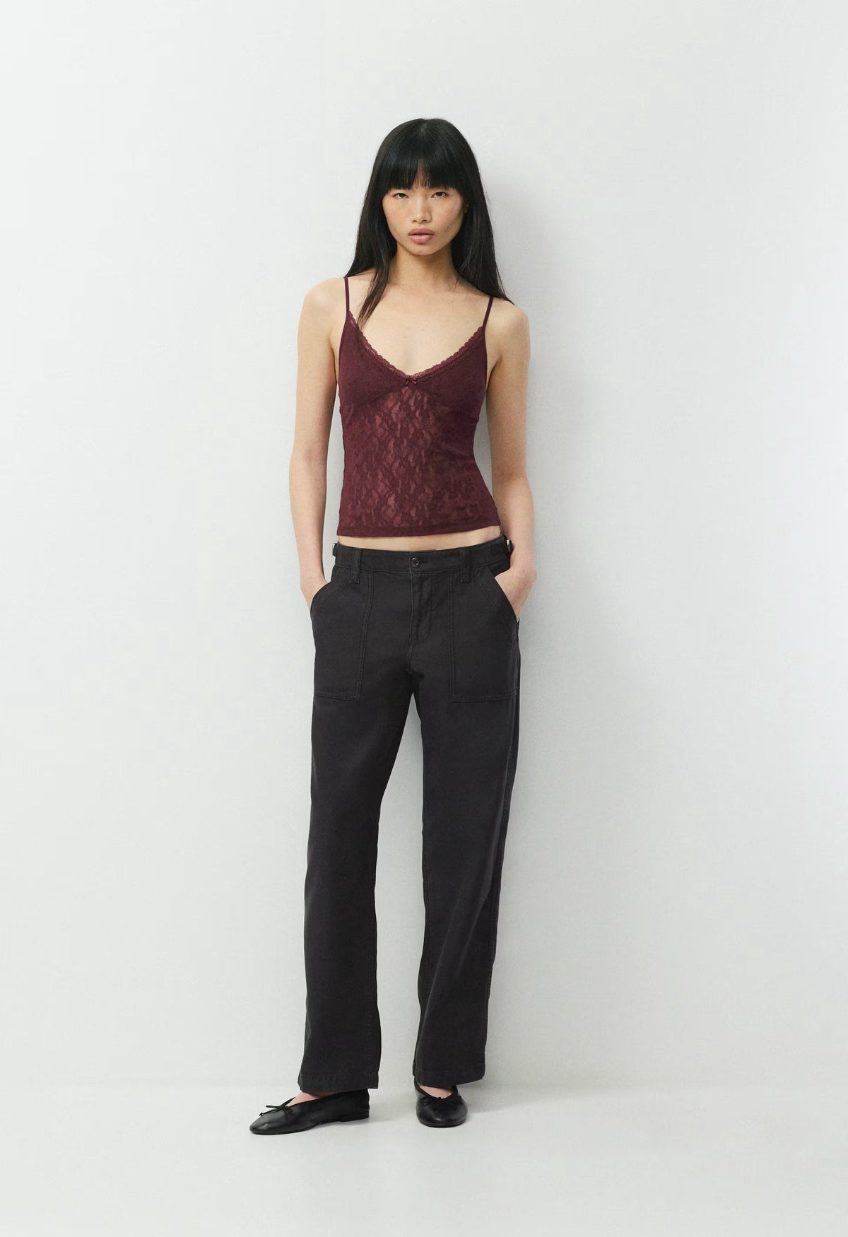 Locket Camisole - GALA PLUM