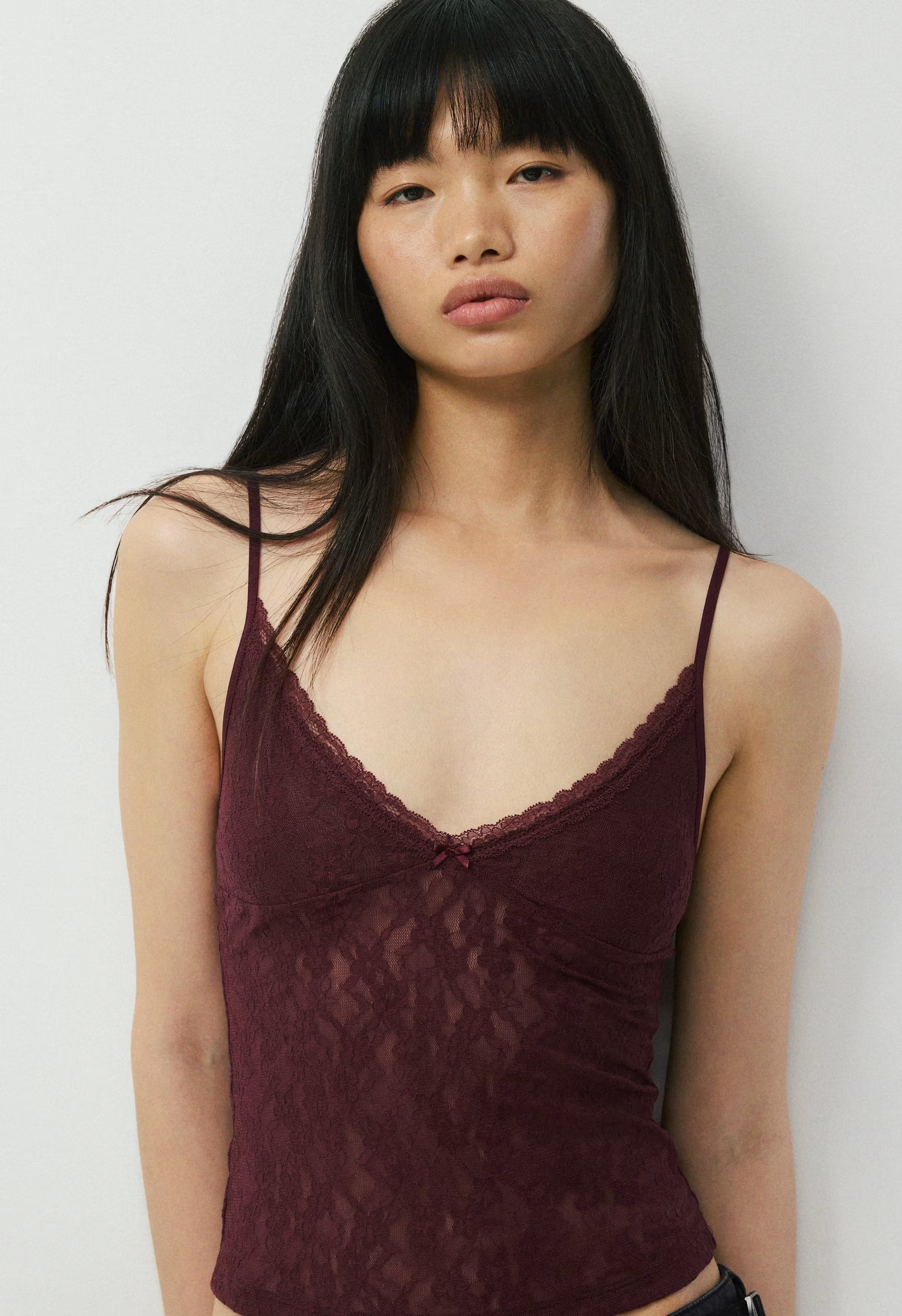 Locket Camisole - GALA PLUM