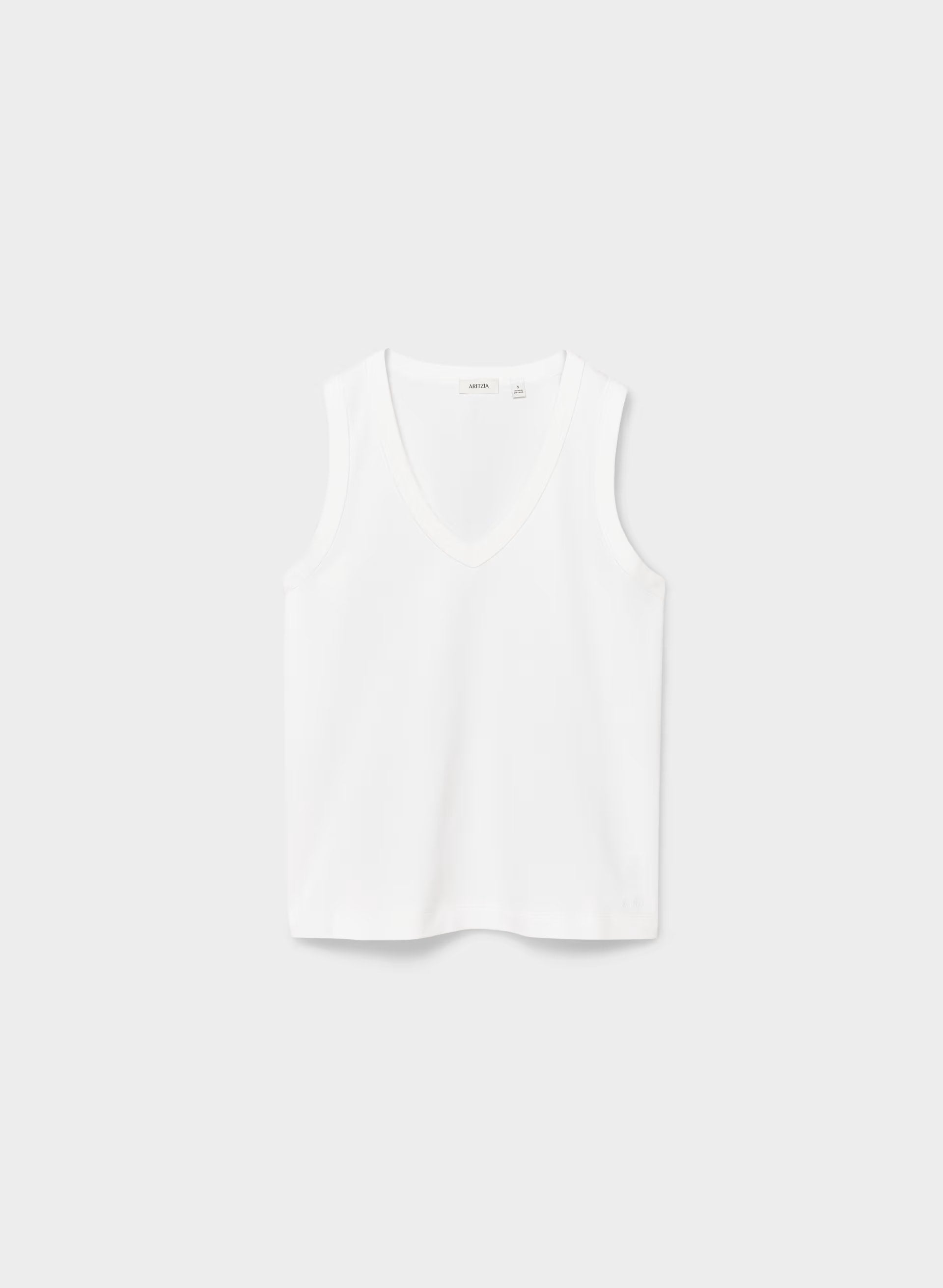 InterLock Cotton Foyer Top - WHITE