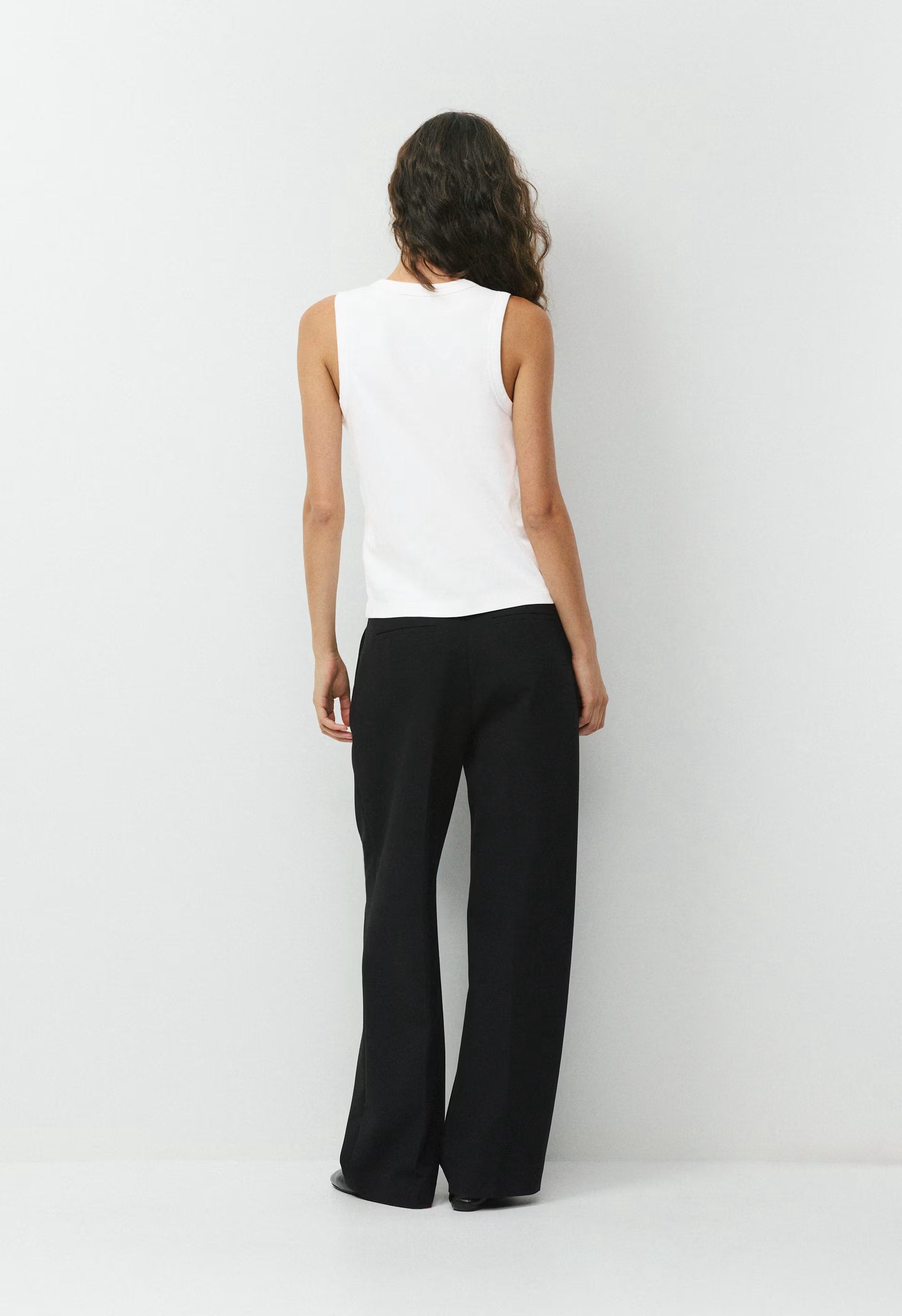 InterLock Cotton Foyer Top - WHITE