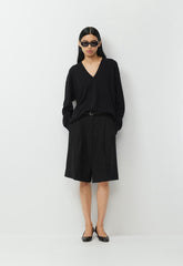 InterLock Cotton Mobile Longsleeve - BLACK