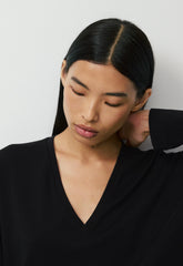 InterLock Cotton Mobile Longsleeve - BLACK