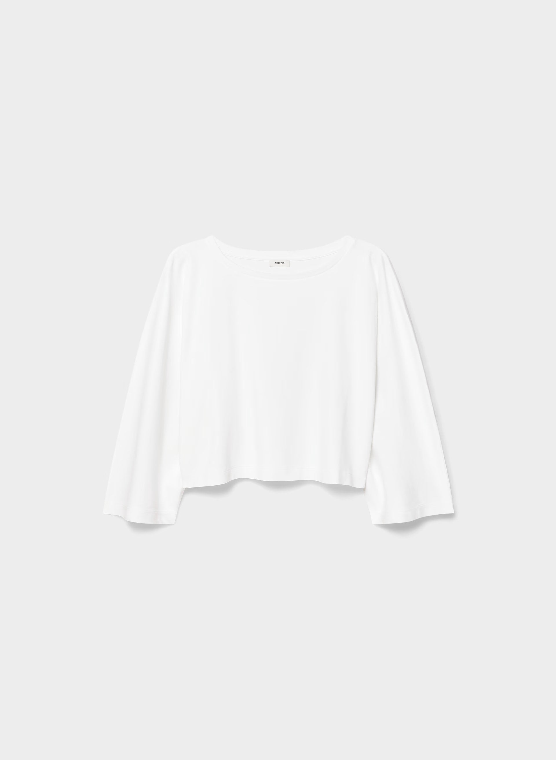 InterLock Cotton Juncture Longsleeve - WHITE