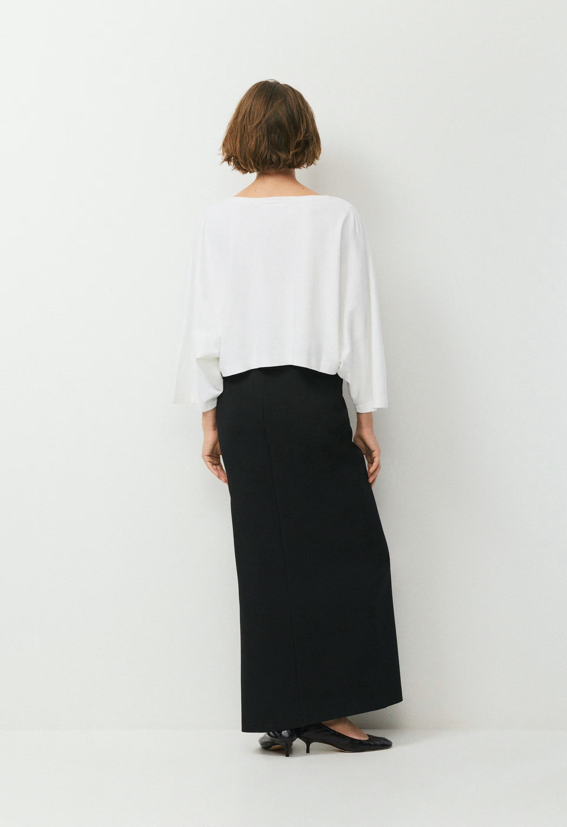 InterLock Cotton Juncture Longsleeve - WHITE