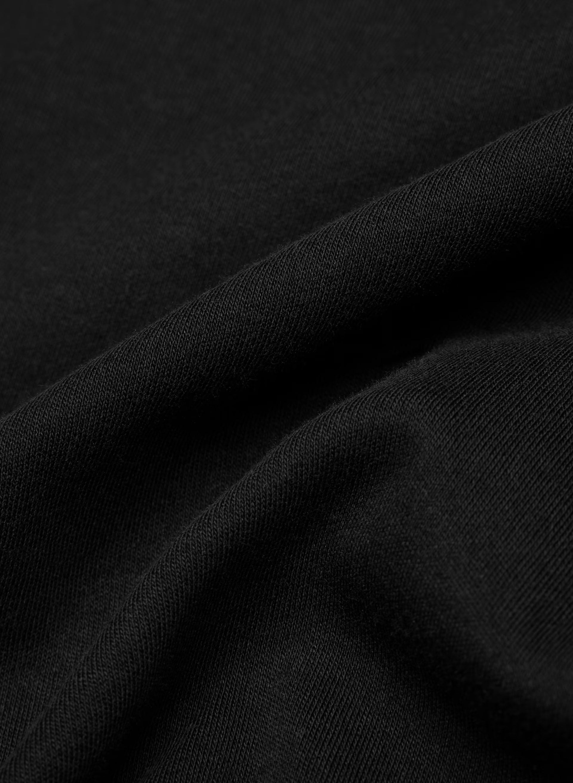 InterLock Cotton Major T-Shirt - BLACK