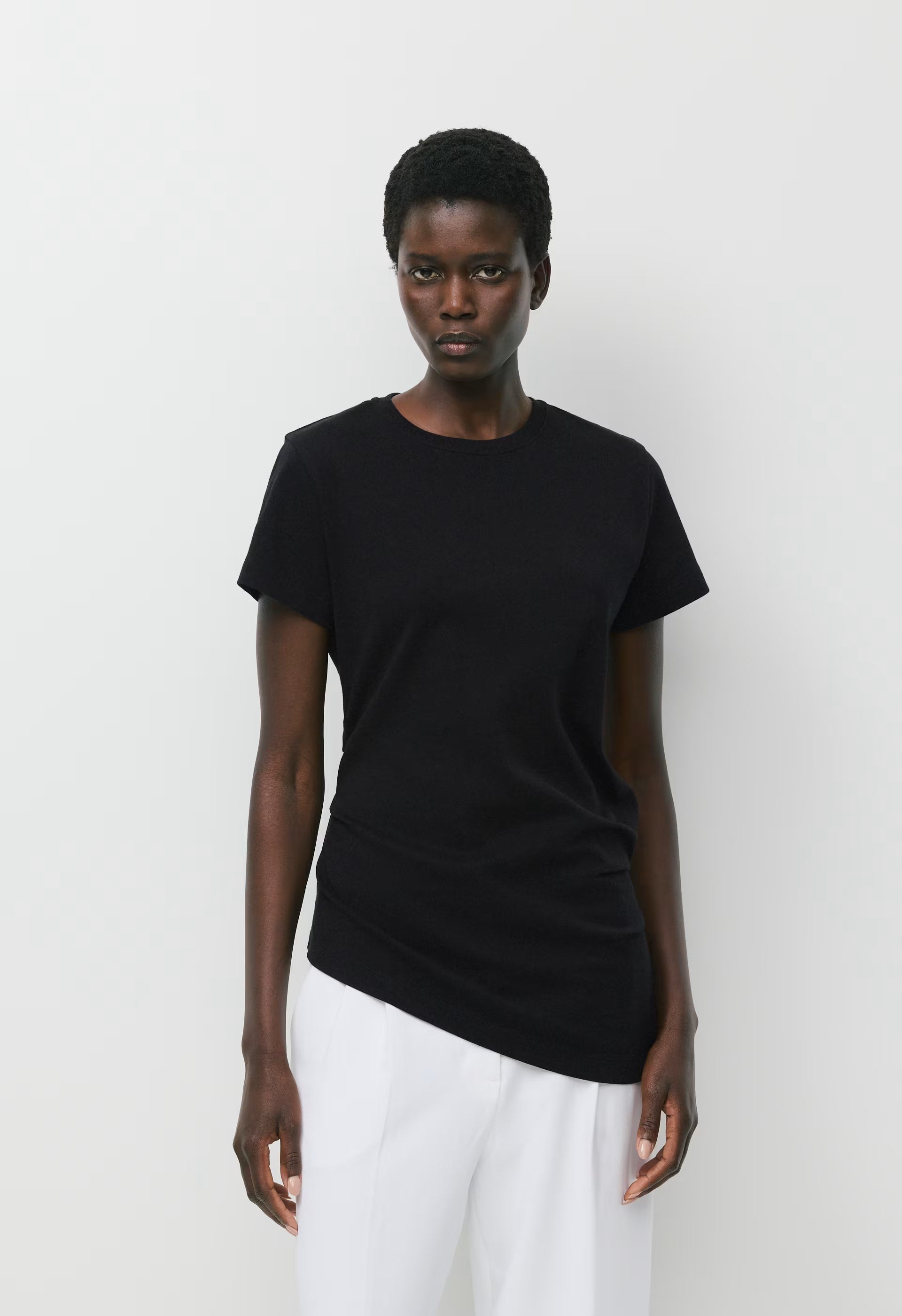 InterLock Cotton Major T-Shirt - BLACK