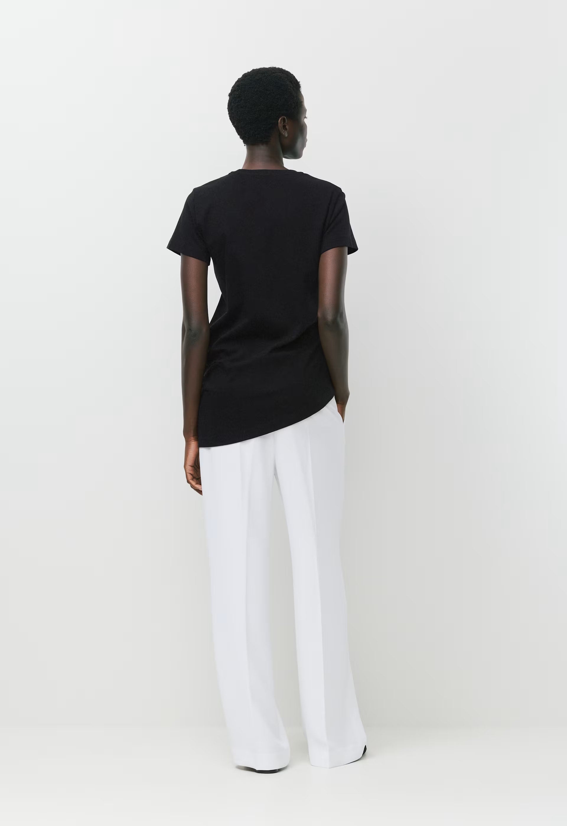InterLock Cotton Major T-Shirt - BLACK