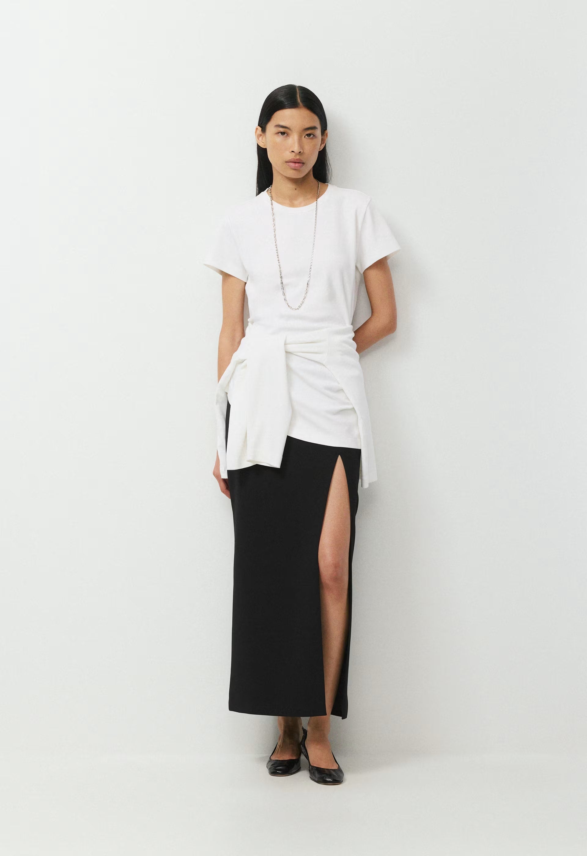 InterLock Cotton Major T-Shirt - WHITE